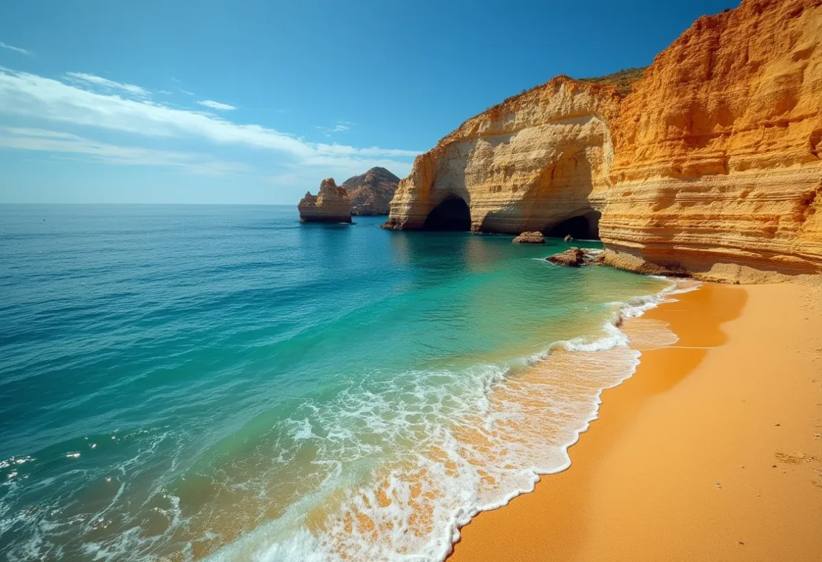 Les joyaux méconnus de la carte de l'Algarve au sud du Portugal