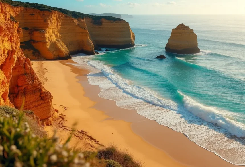 Les joyaux méconnus de la carte de l'Algarve au sud du Portugal